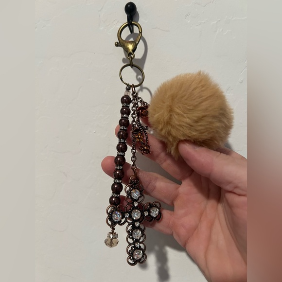 Bag Charm - Don’t Cross Me - Handcrafted Small - Picture 5 of 8